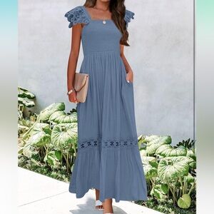 Blue Maxi Dress